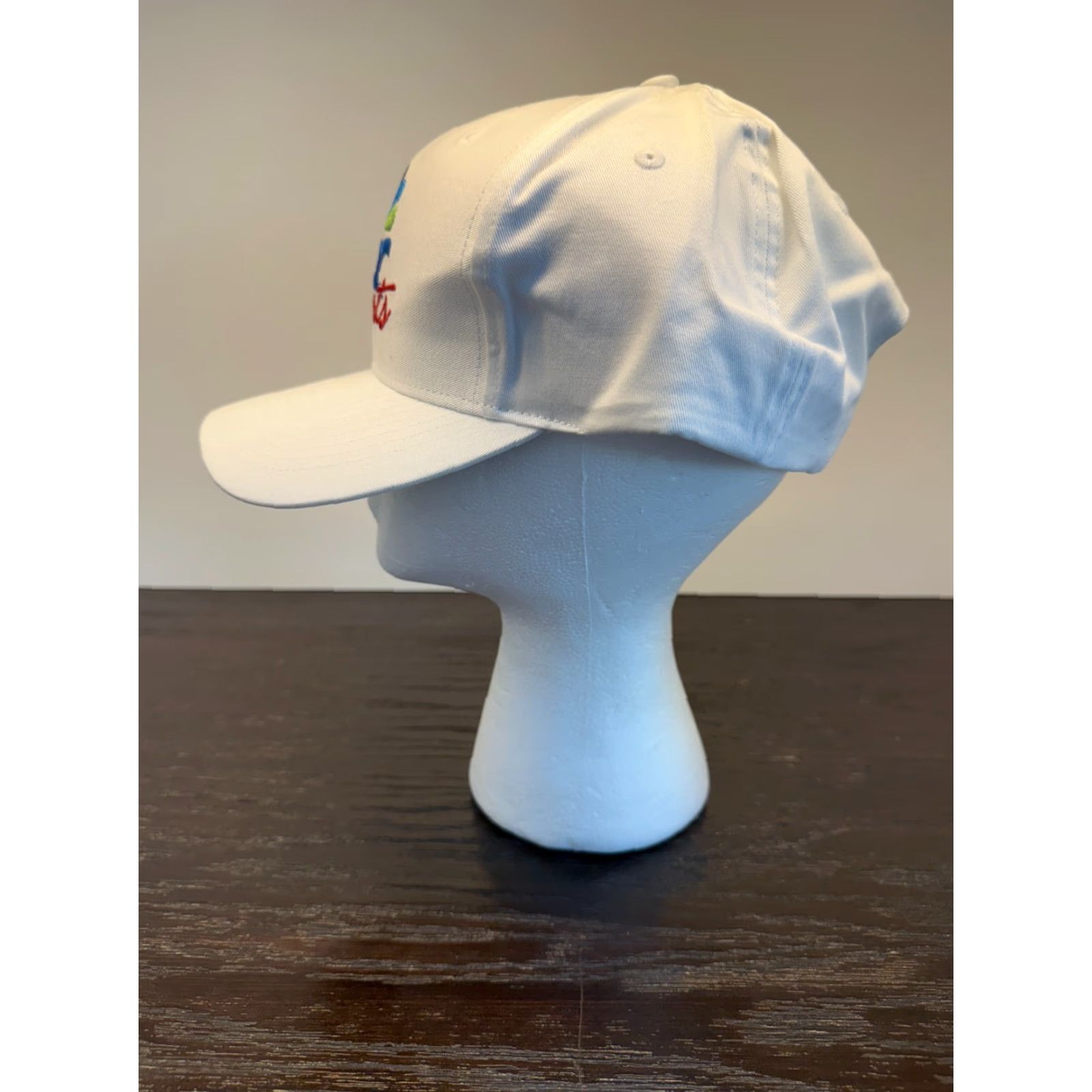 Vintage NBC Sports Ahead Hat Mens One Size White Adjustable Golf Strapback Size ONE SIZE - 6 Thumbnail