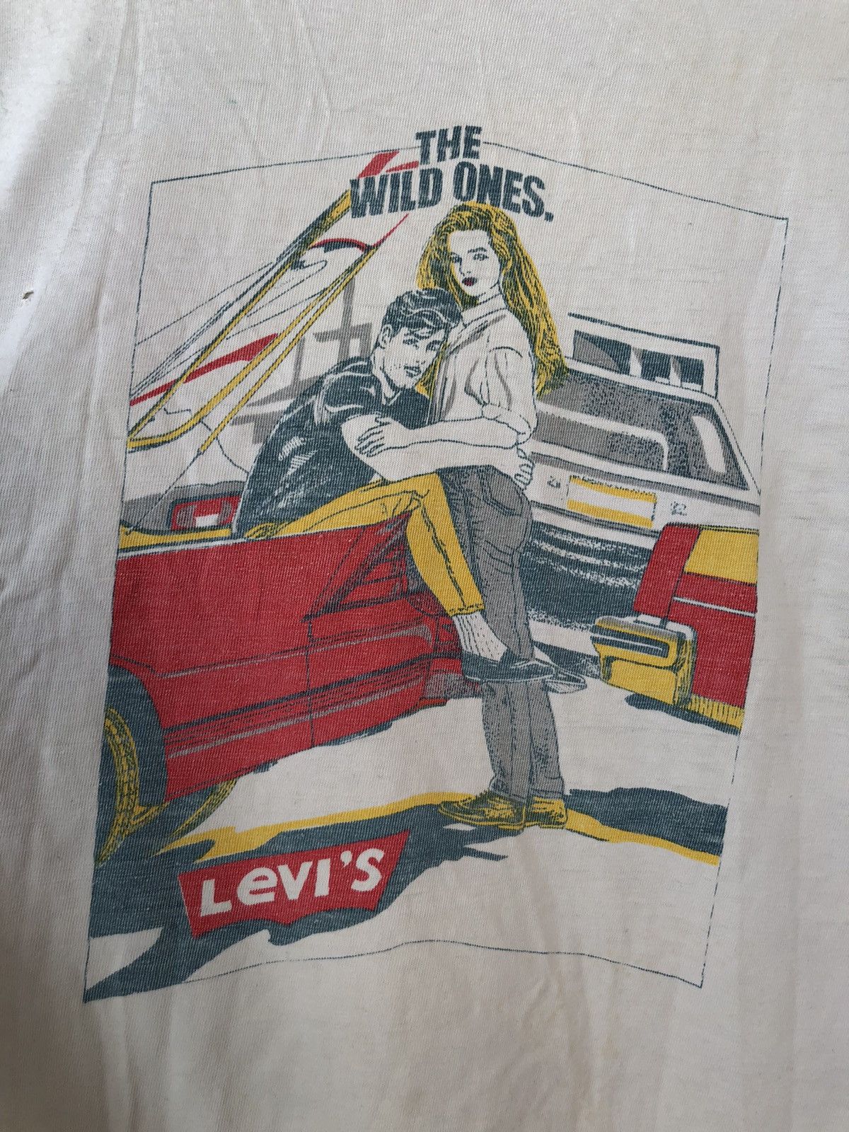 Levi's × Vintage Vintage Levi’s made in Hong Kong tee t-shirt Size US L / EU 52-54 / 3 - 2 Thumbnail