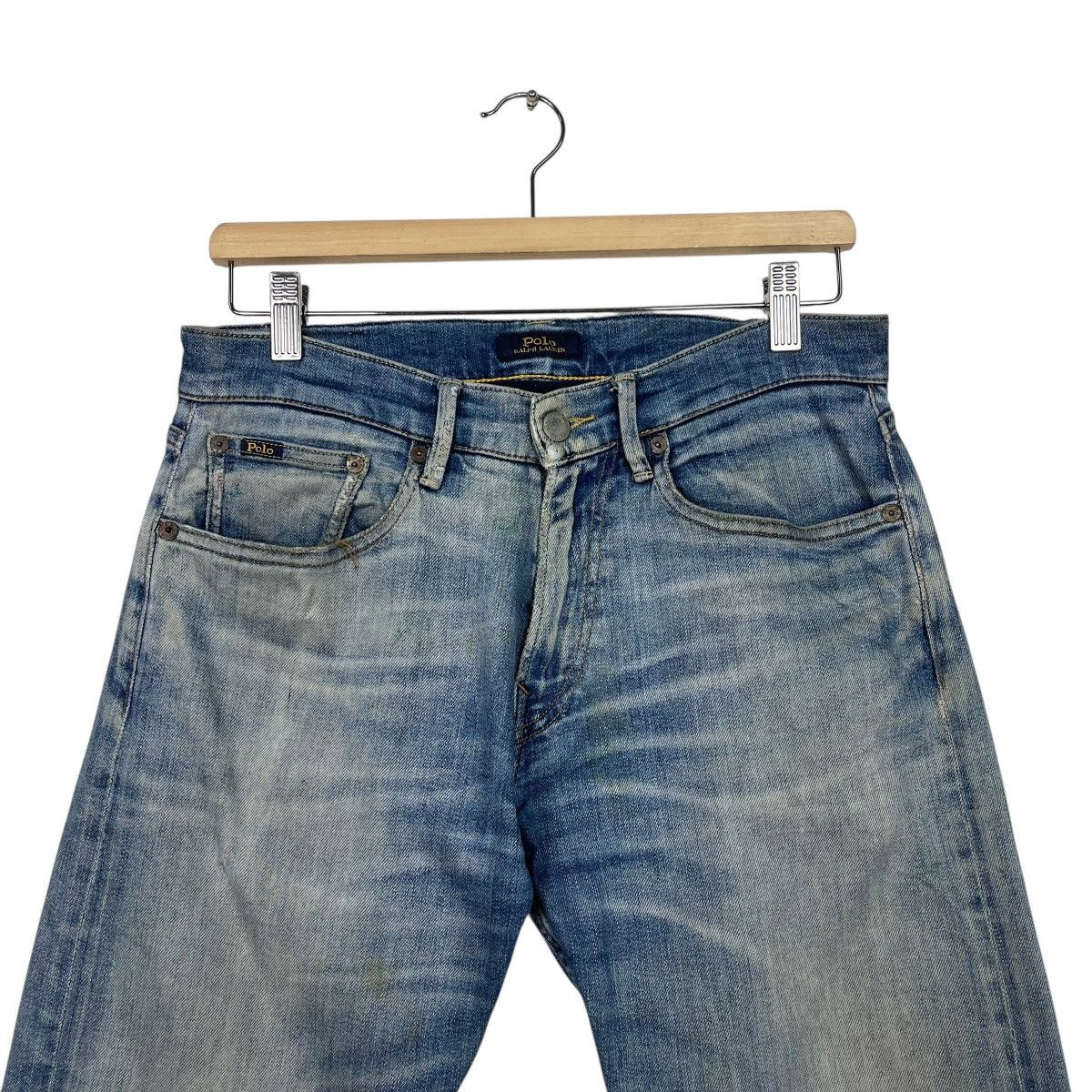 Polo Ralph Lauren Vintage Polo Ralph Lauren Utility Denim Jeans Size US 30 / EU 46 - 2 Thumbnail