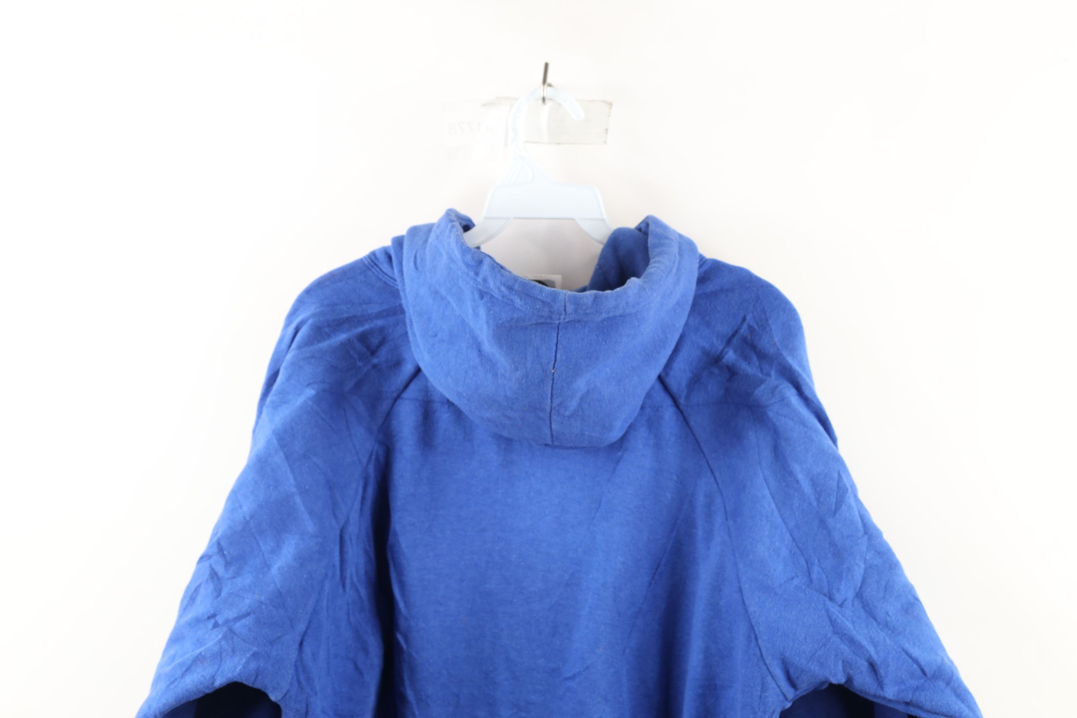 Vintage Vintage 90s Streetwear Waffle Knit Lined Full Zip Hoodie Size ONE SIZE - 10 Thumbnail