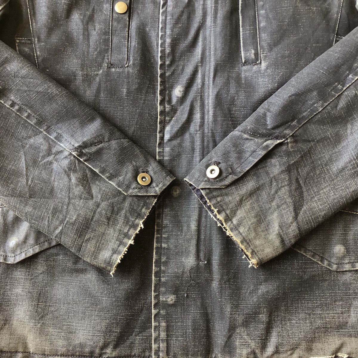 Boycott × Japanese Brand BOYCOTT distressed denim jacket Size US M / EU 48-50 / 2 - 21 Thumbnail