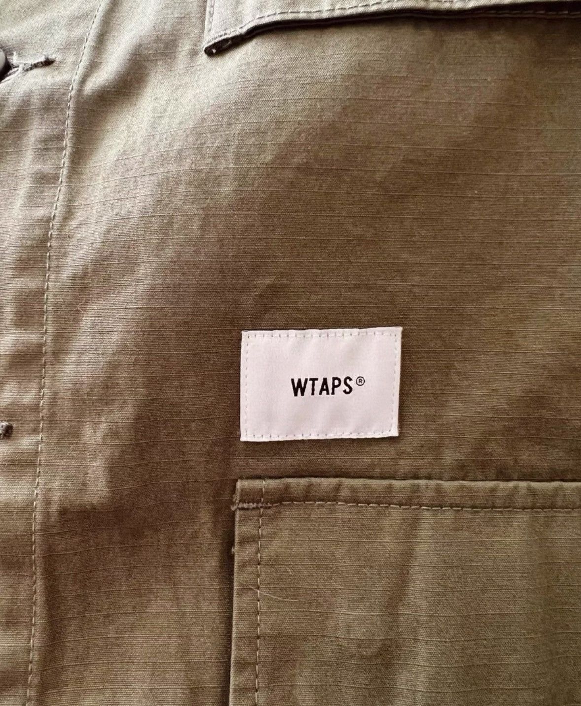 Wtaps Wtaps Four-pocket shirt jacket for workwear Size US XL / EU 56 / 4 - 4 Thumbnail