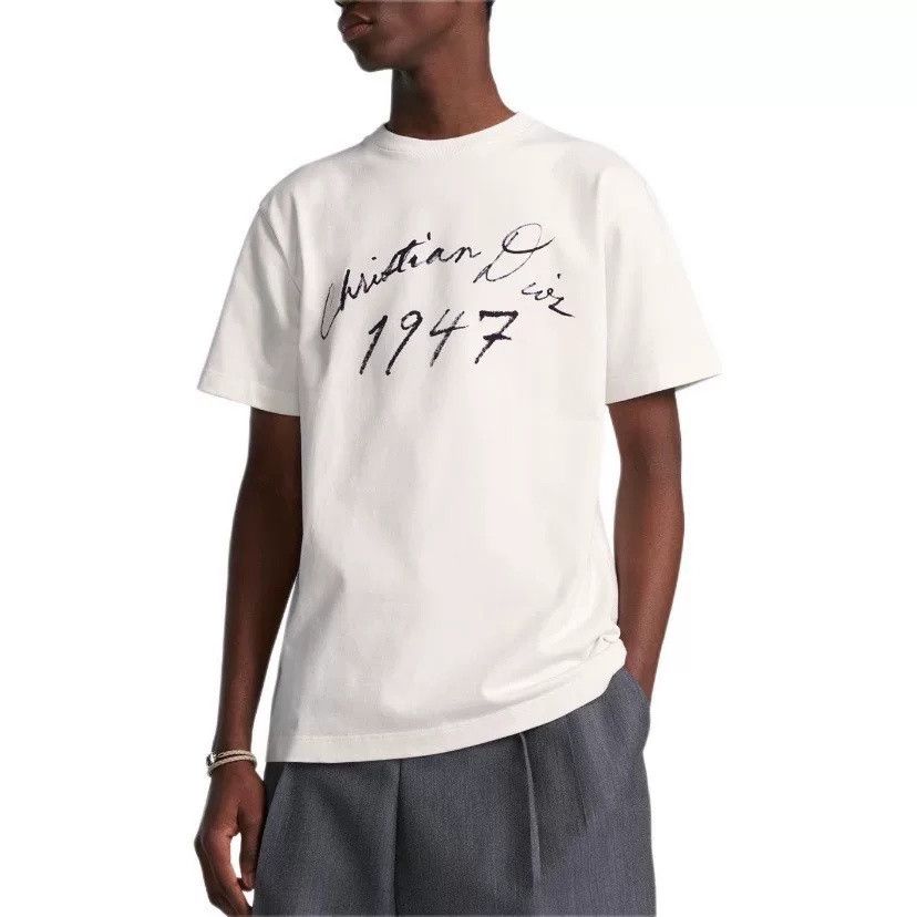 Dior Dior 1947 Series Logo Print T-Shirt Size US XS / EU 42 / 0 - 6 Thumbnail