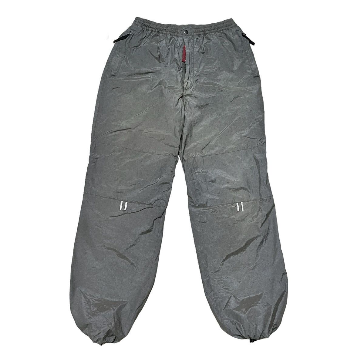 image of 291295=Homme Parachute Style Pants in Green, Men's (Size 28)
