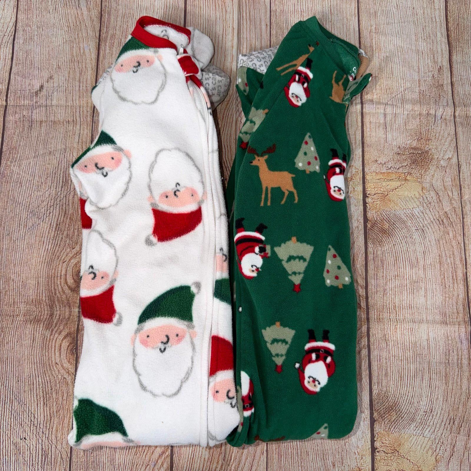 Other 5T Carters Footed Christmas Pajamas Size ONE SIZE - 1 Thumbnail