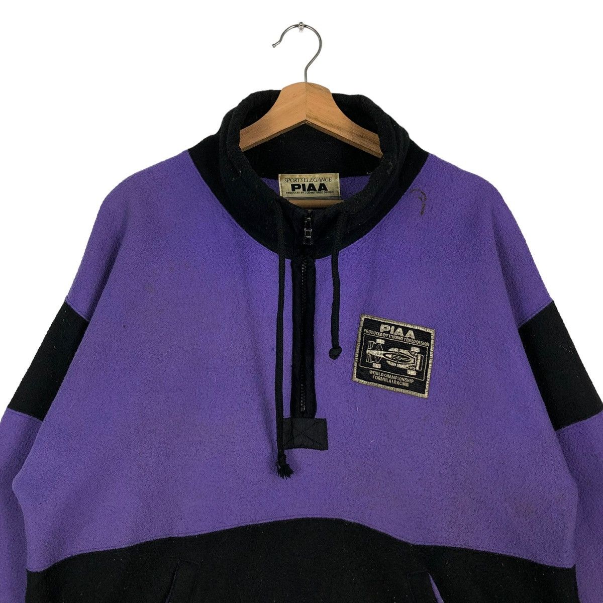 Japanese Brand 🔥90’s Vintage Pull Over Sweatshirt Pia Sports Racing BigLogo Size US M / EU 48-50 / 2 - 2 Thumbnail