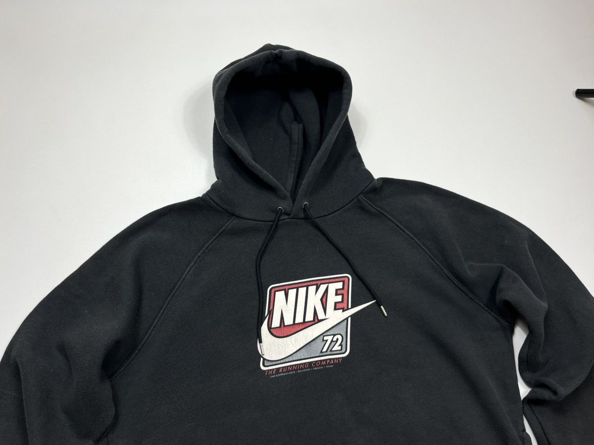 Nike Vintage Nike 72 The Running Company Graphic Hoodie Size US M / EU 48-50 / 2 - 2 Thumbnail