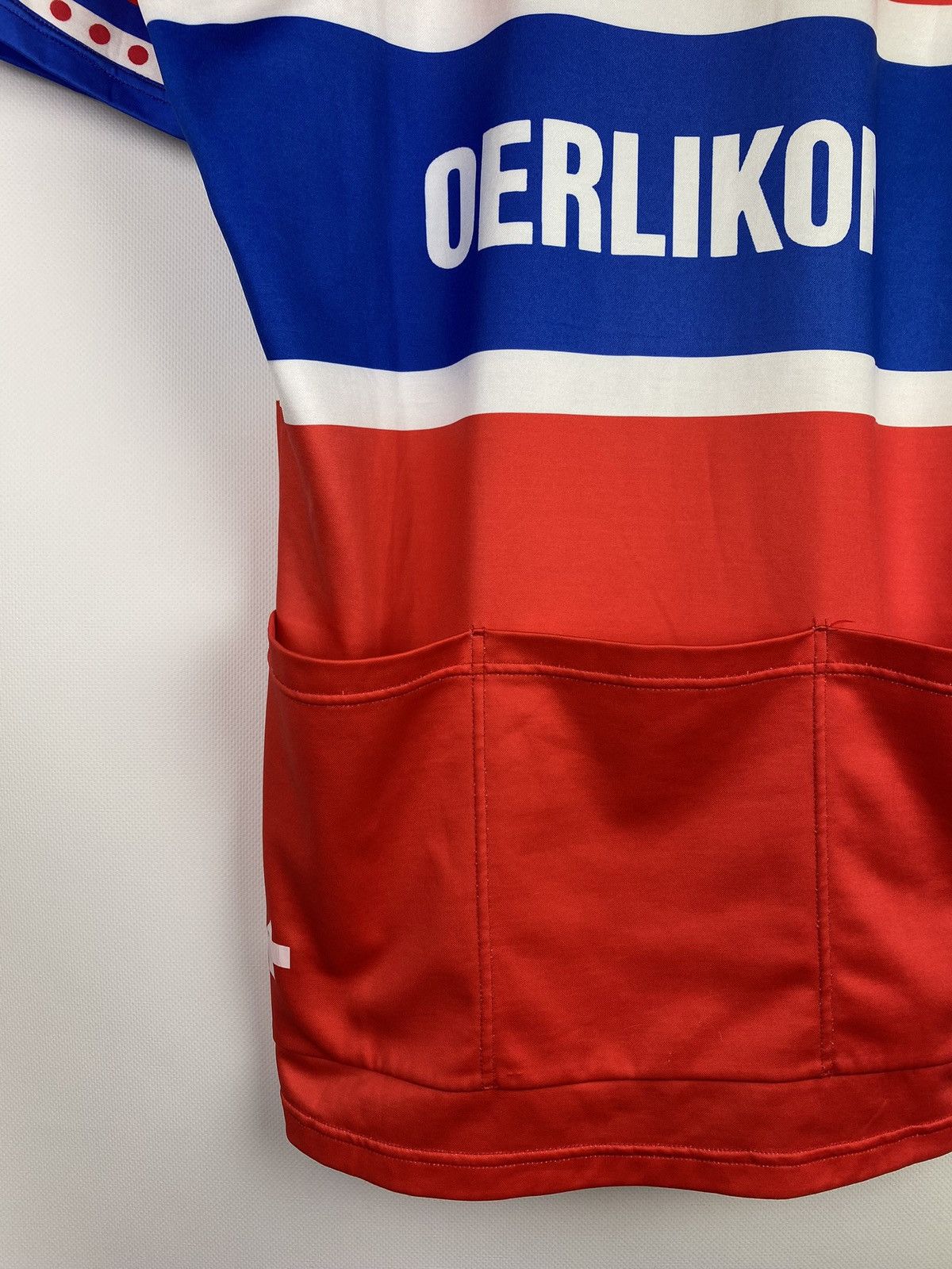 Vintage Assos Of Switzerland Oerlikon vintage cycling jersey size L Size US L / EU 52-54 / 3 - 15 Thumbnail