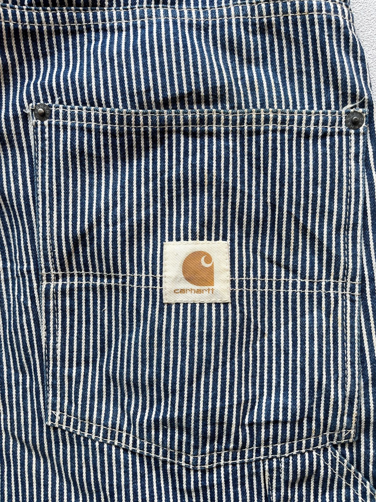 Carhartt Vintage Carhartt Short Carpenter Hickory Size US 34 / EU 50 - 7 Thumbnail