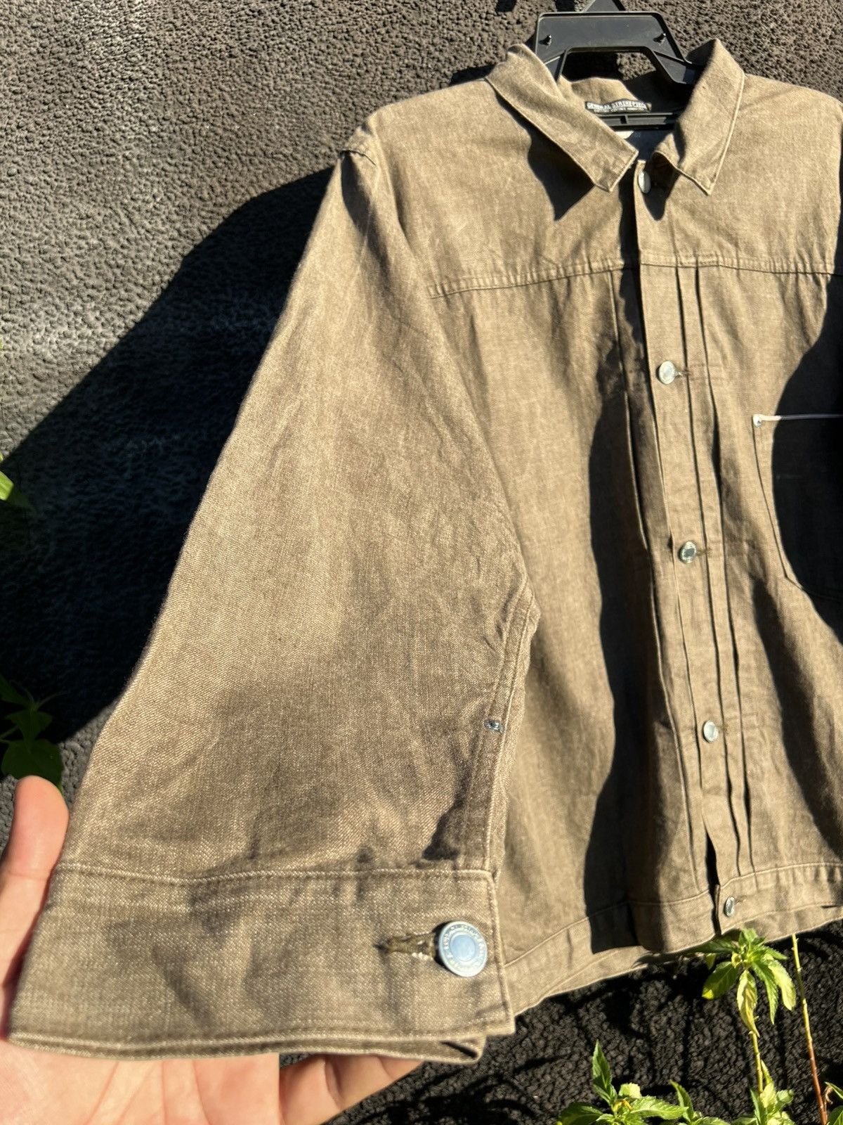 Electric Cottage Electric Cottage GeneralStrikePiece Summer / 02 Denim Jacket Size US L / EU 52-54 / 3 - 2 Thumbnail