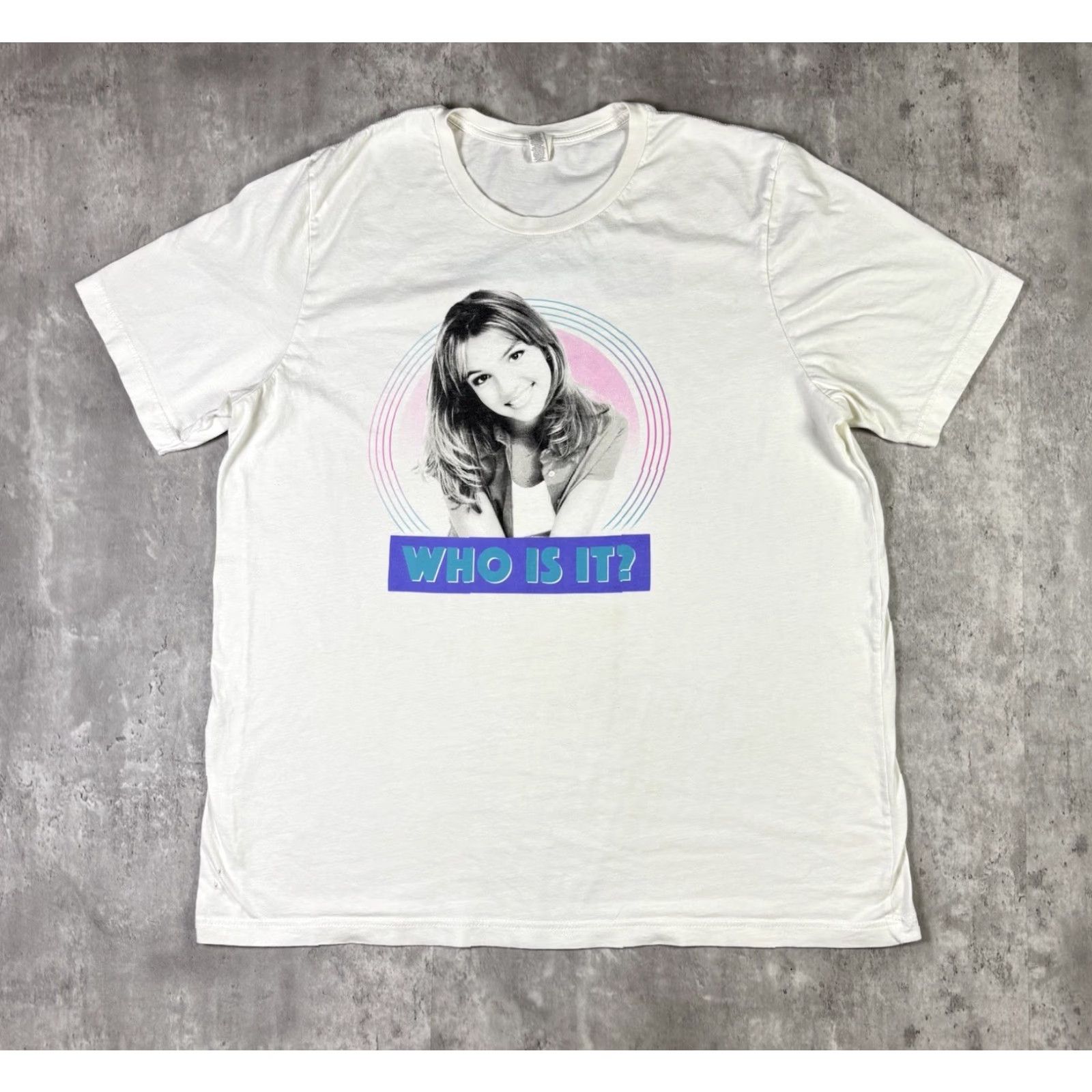 Vintage Britney Spears T-Shirt Womens 2XL White Short Sleeve Pullover Size XXL / US 16-18 / IT 52-54 - 2 Thumbnail
