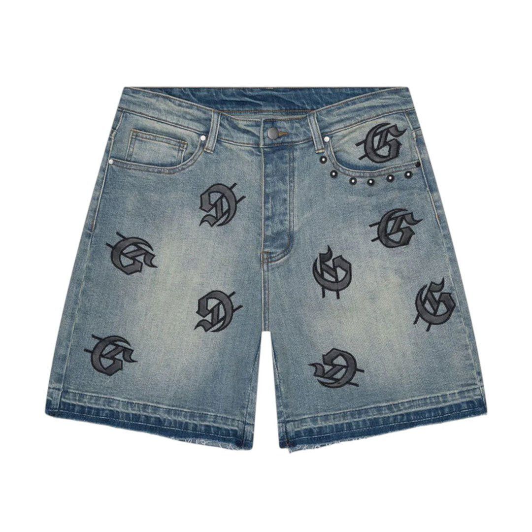 Infinity Denim Shorts Blue