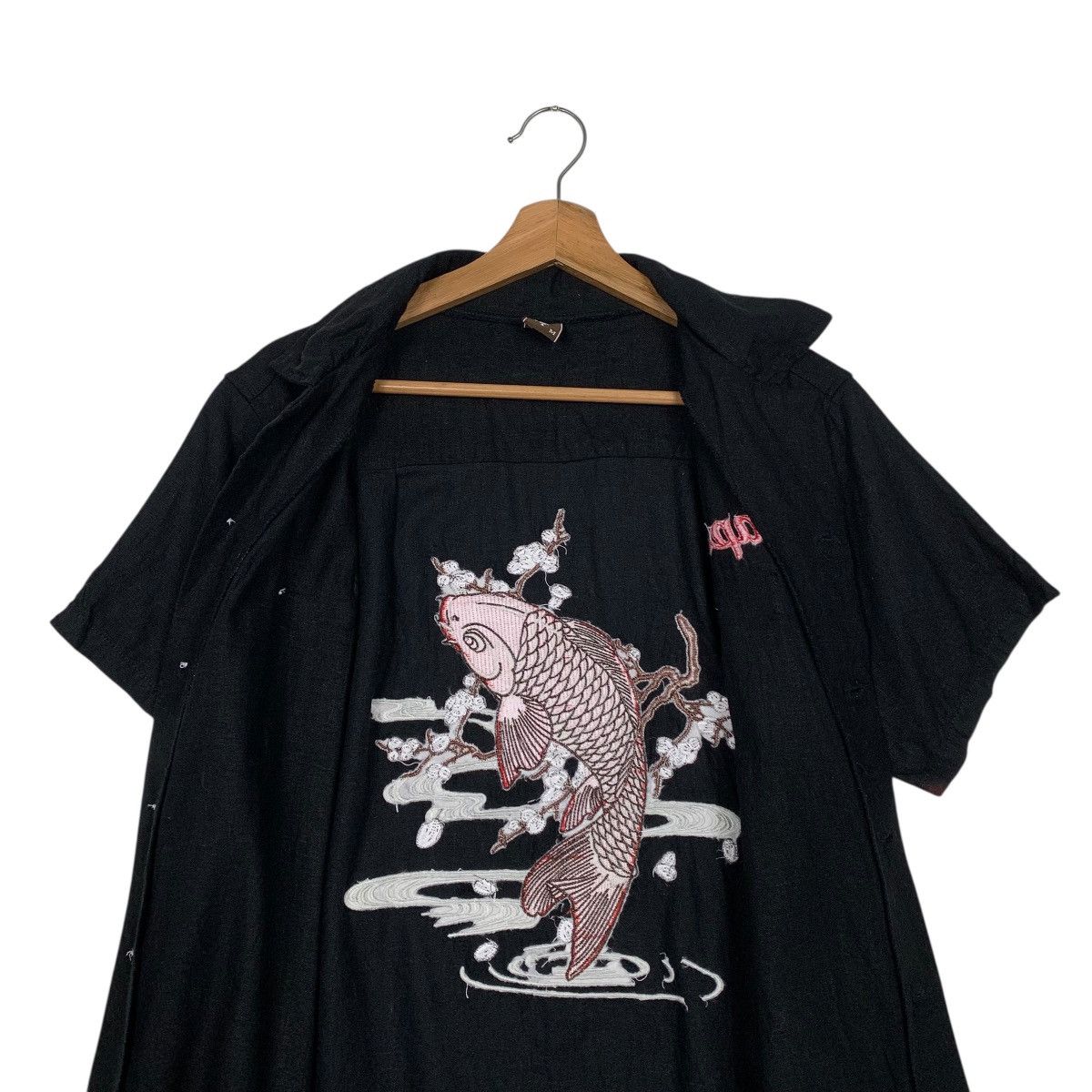 Japanese Brand Studio Hiro Koii Fish Sukajan Shirt Size US M / EU 48-50 / 2 - 12 Thumbnail