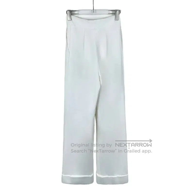 Chanel Chanel White Casual Pants for Women . Size 23" - 2 Thumbnail
