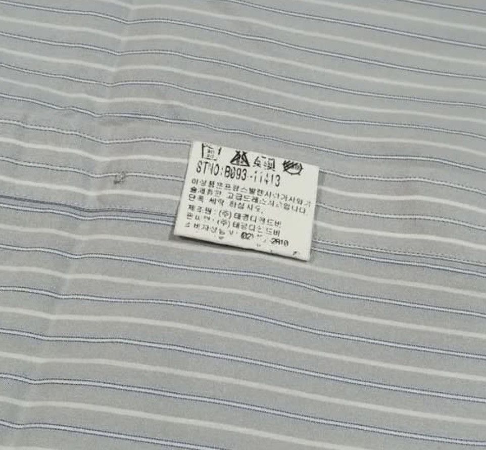 Balenciaga Vintage Balenciaga Striped Shirt Size US M / EU 48-50 / 2 - 4 Thumbnail