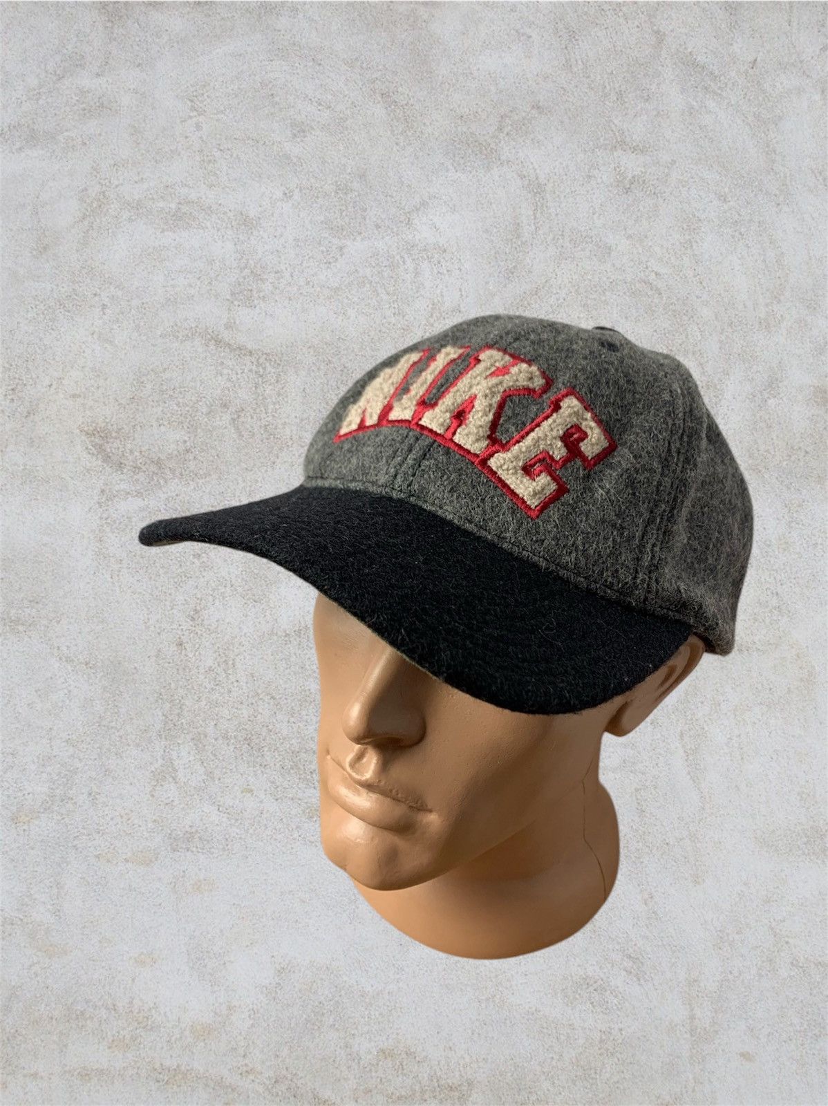 Nike vintage wool cap hat rare one size