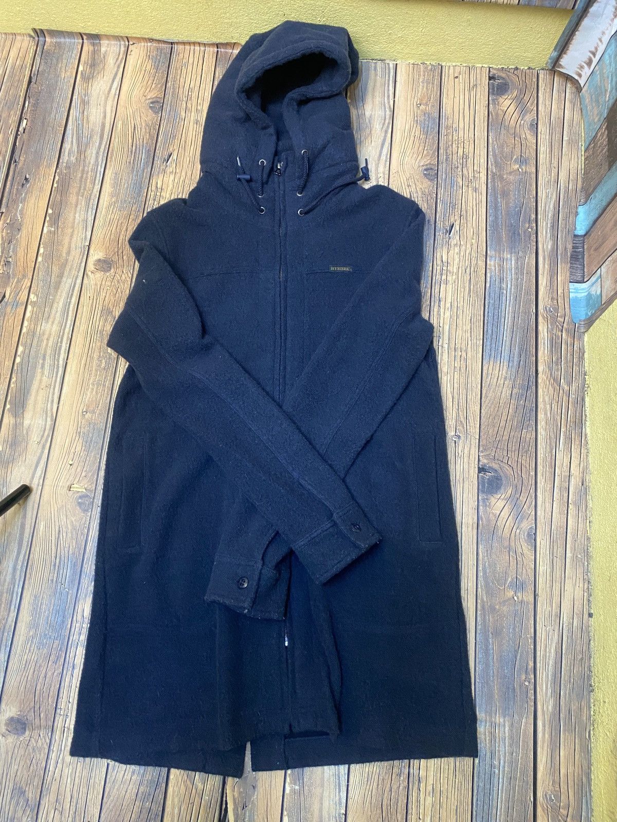 Hysteric Glamour 🔥 90s hysteric glamour wool hoodie vintage jacket Size US S / EU 44-46 / 1 - 13 Thumbnail