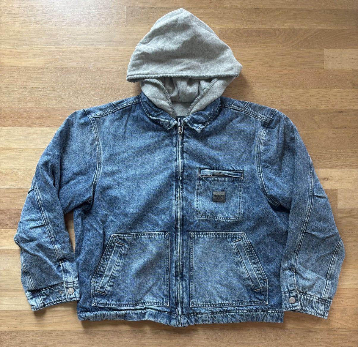 【新品未使用】GAP X Madhappy デニムジャケット　タグ付き Gap × Madhappy Gap MadHappy denim jacket | Grailed