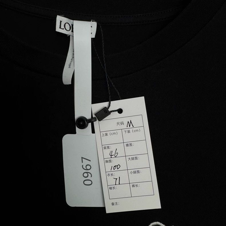 Loewe loewe Black short sleeves 2505-Nextarrow Size US S / EU 44-46 / 1 - 5 Thumbnail