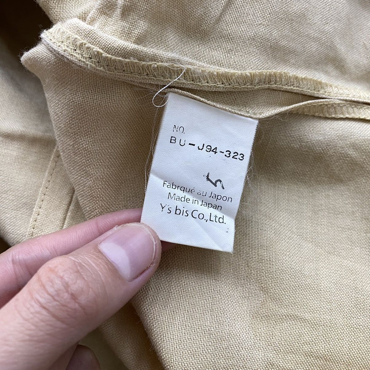 Vintage × Y's × Yohji Yamamoto Vintage 90s Y’S Bis YOHJI YAMAMOTO Japan Cream Short Blazer Size M / US 6-8 / IT 42-44 - 5 Thumbnail