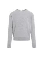 Saint Laurent Paris oc11z0226 796556 Cassandre Sweater in Cashmere in Grey Size US XS / EU 42 / 0 - 3 Thumbnail