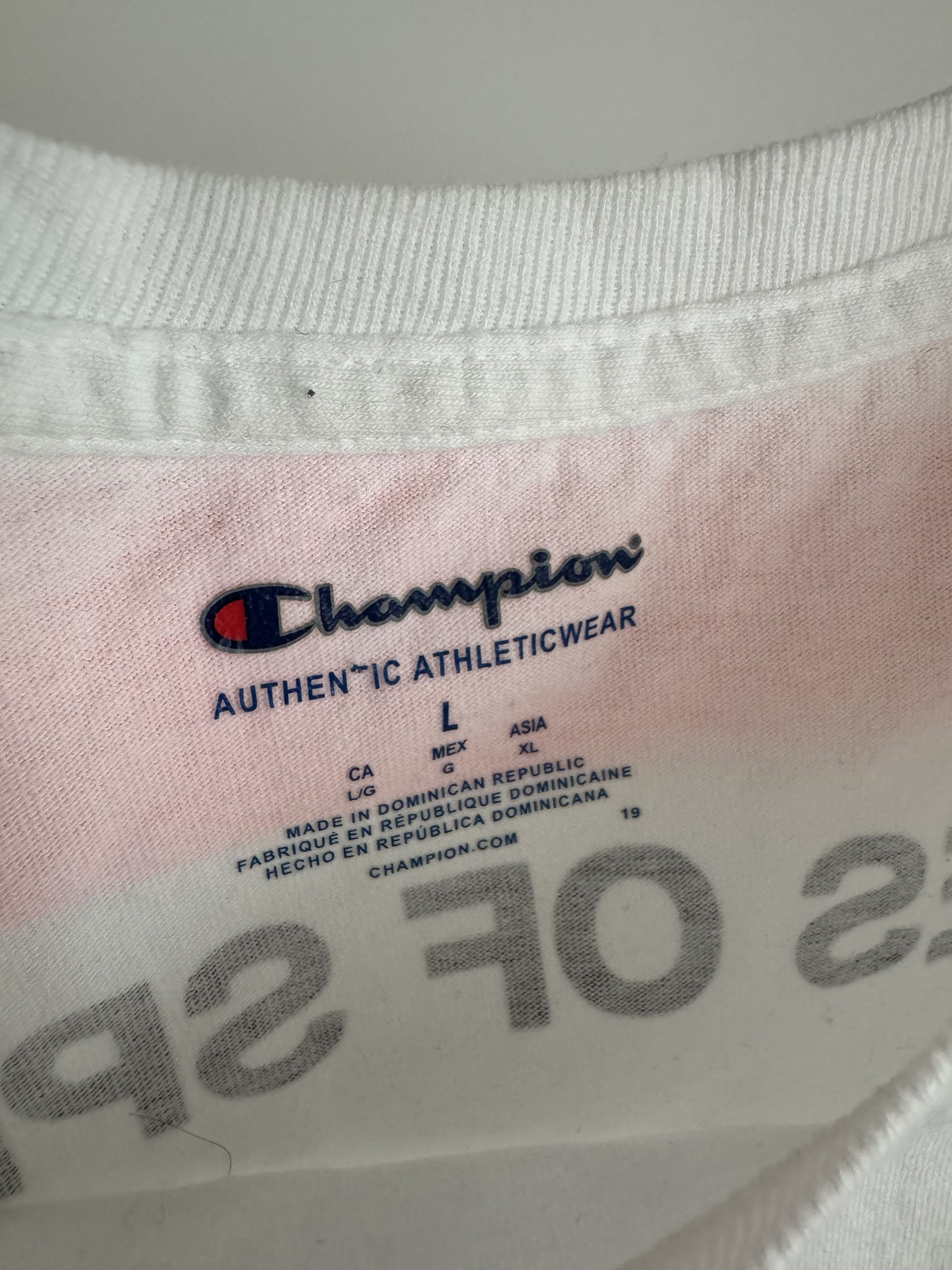Virgil Abloh Champion × Virgil Abloh - Figures of Speech Tee Size US L / EU 52-54 / 3 - 5 Thumbnail