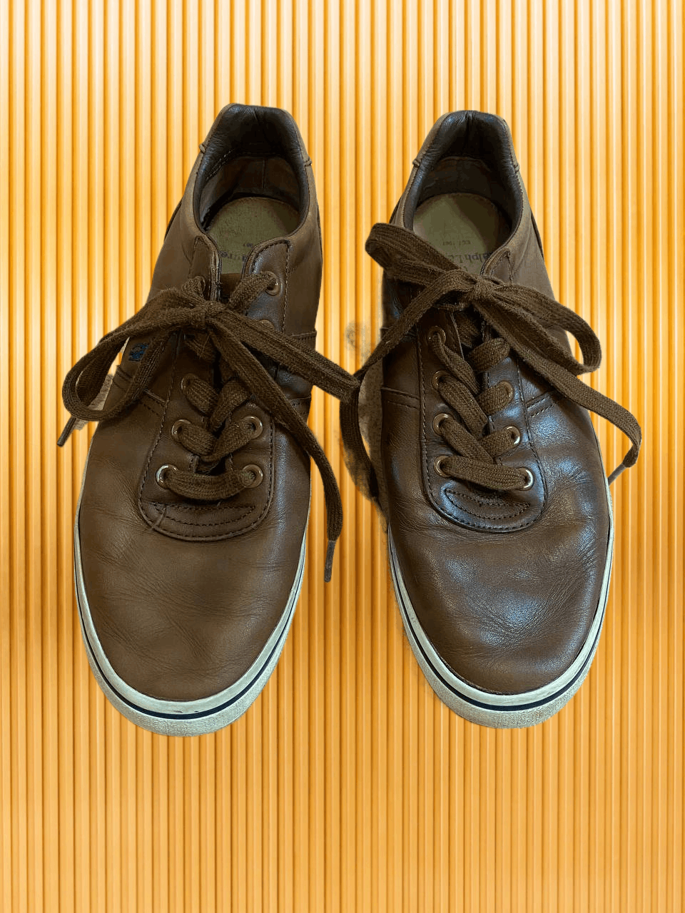 Polo Ralph Lauren Polo Ralph Lauren Vintage Leather Sneakers Size US 10 / EU 43 - 1 Thumbnail