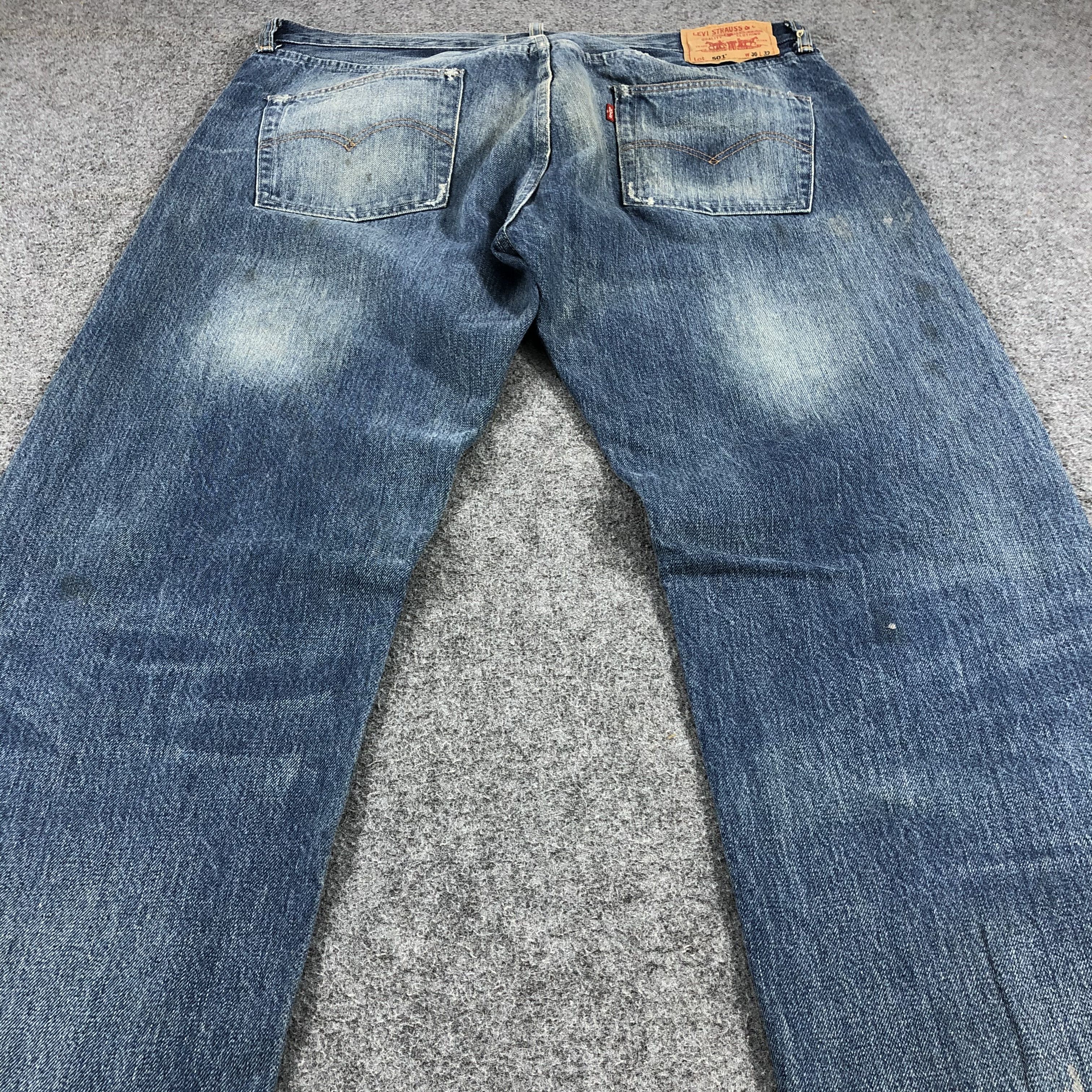 Levi's × Vintage Vintage 1966 Special Edition Levis 501 Jeans-JM1021 Size US 37 - 4 Thumbnail