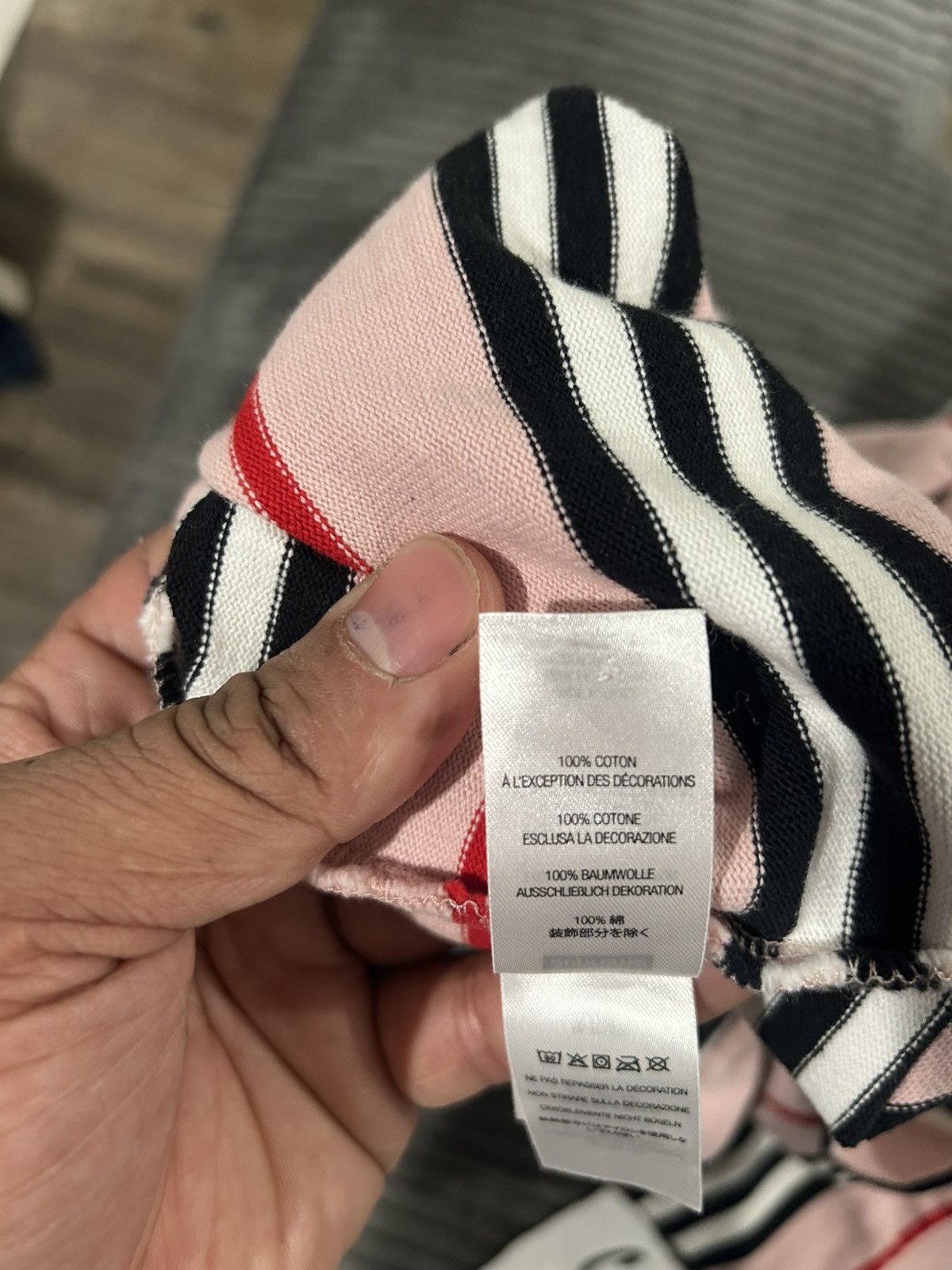 Burberry × Supreme Supreme Burberry pink rugby Size US XXL / EU 58 / 5 - 10 Thumbnail