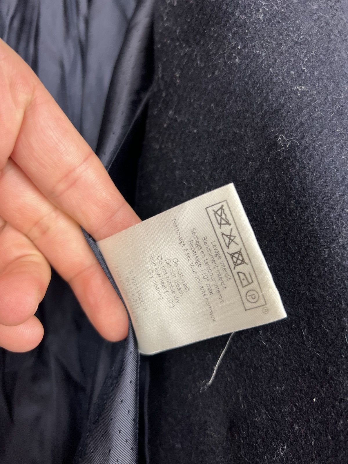 Sezane Sezane MANTEAU JOHNSON coat wool Blue Size 44 Size M / US 6-8 / IT 42-44 - 10 Thumbnail