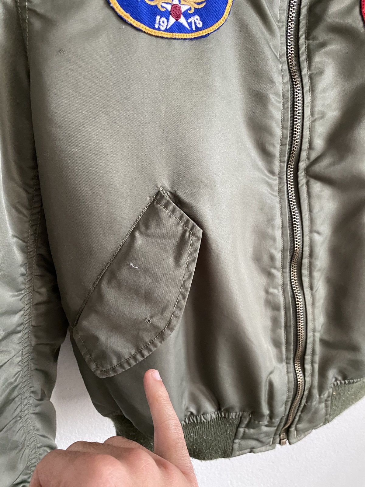 Alpha Industries Alpha Industries Multi Patch MA-1 Bomber Jacket Size US XXS / EU 40 - 6 Thumbnail
