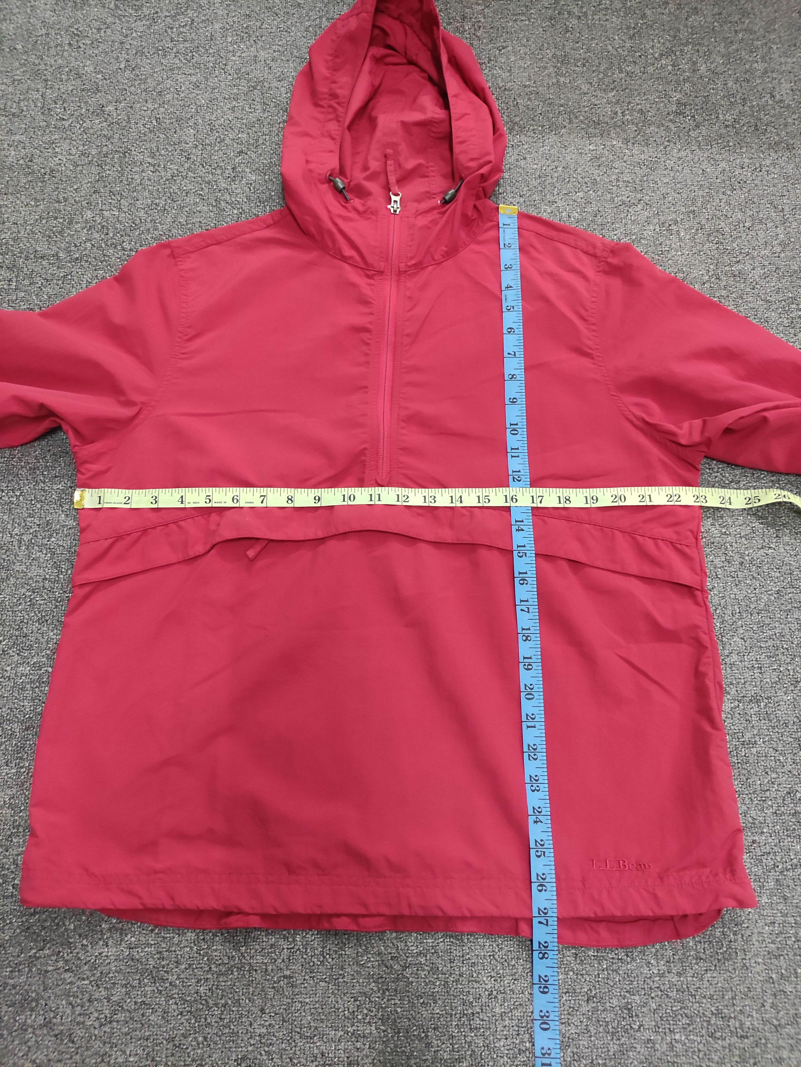 L.L. Bean Vintage L.L. Bean Anorak Half Zip Hoodie Winbreaker Jacket Size L / US 10 / IT 46 - 11 Thumbnail