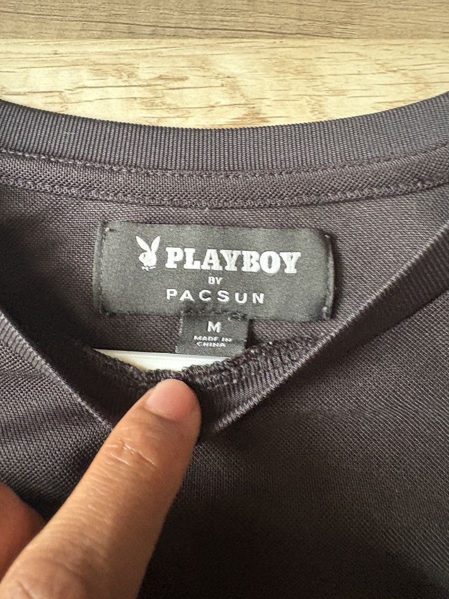 Playboy Playboy Black Tee Size US M / EU 48-50 / 2 - 3 Thumbnail