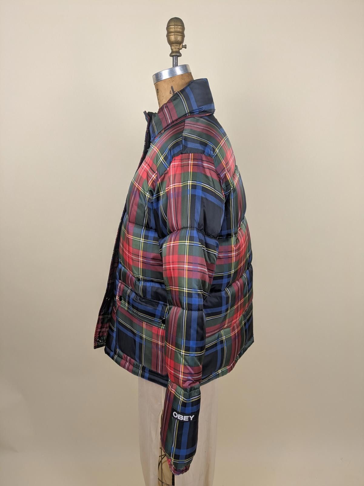 Other Obey plaid puffer jacket Size US S / EU 44-46 / 1 - 6 Thumbnail