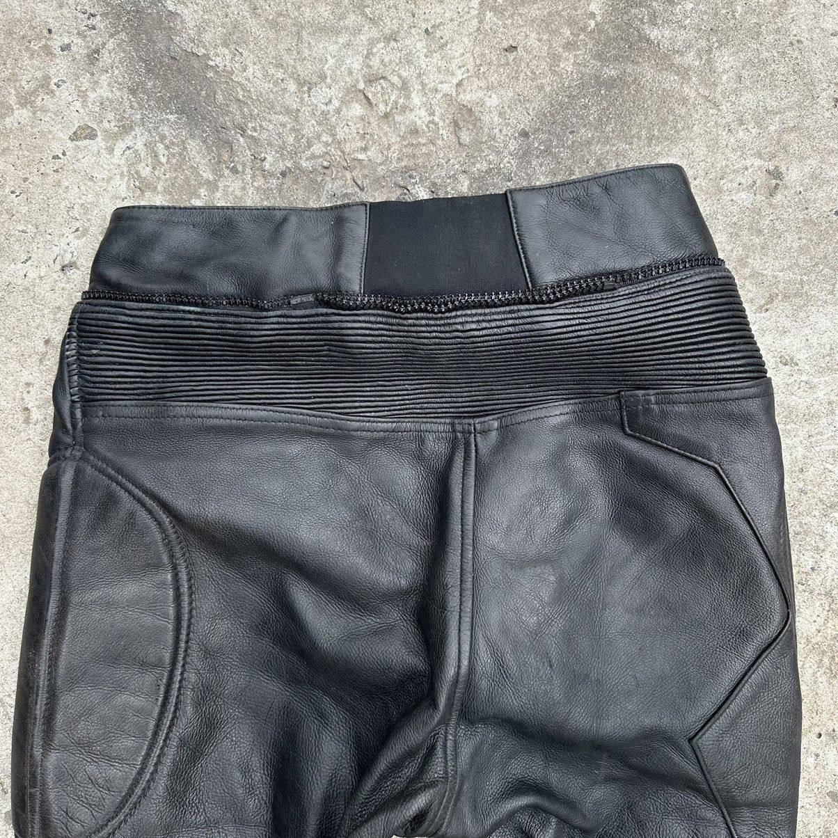 Leather Vintage Moto Leather Pants Size 50 Y2K Style USA 00s Size US 34 / EU 50 - 10 Thumbnail
