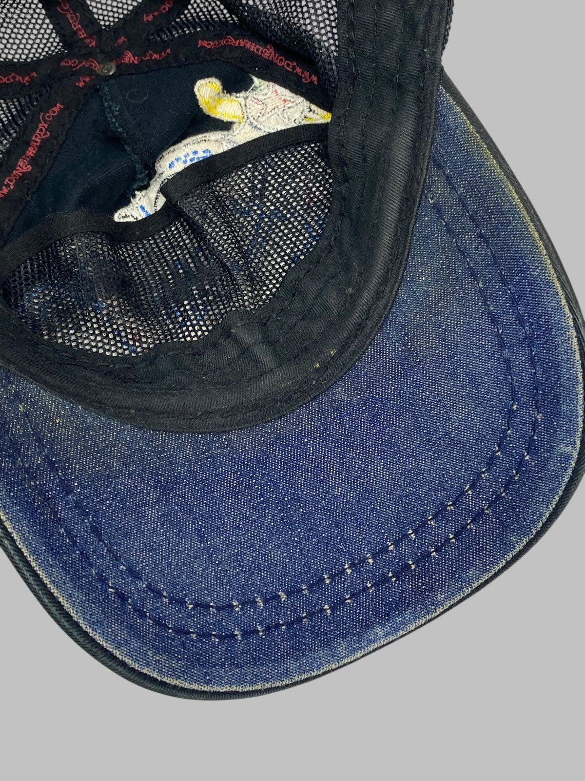 Ed Hardy Vintage Ed Hardy Cap By Christian Audigier Distressed Size ONE SIZE - 9 Thumbnail