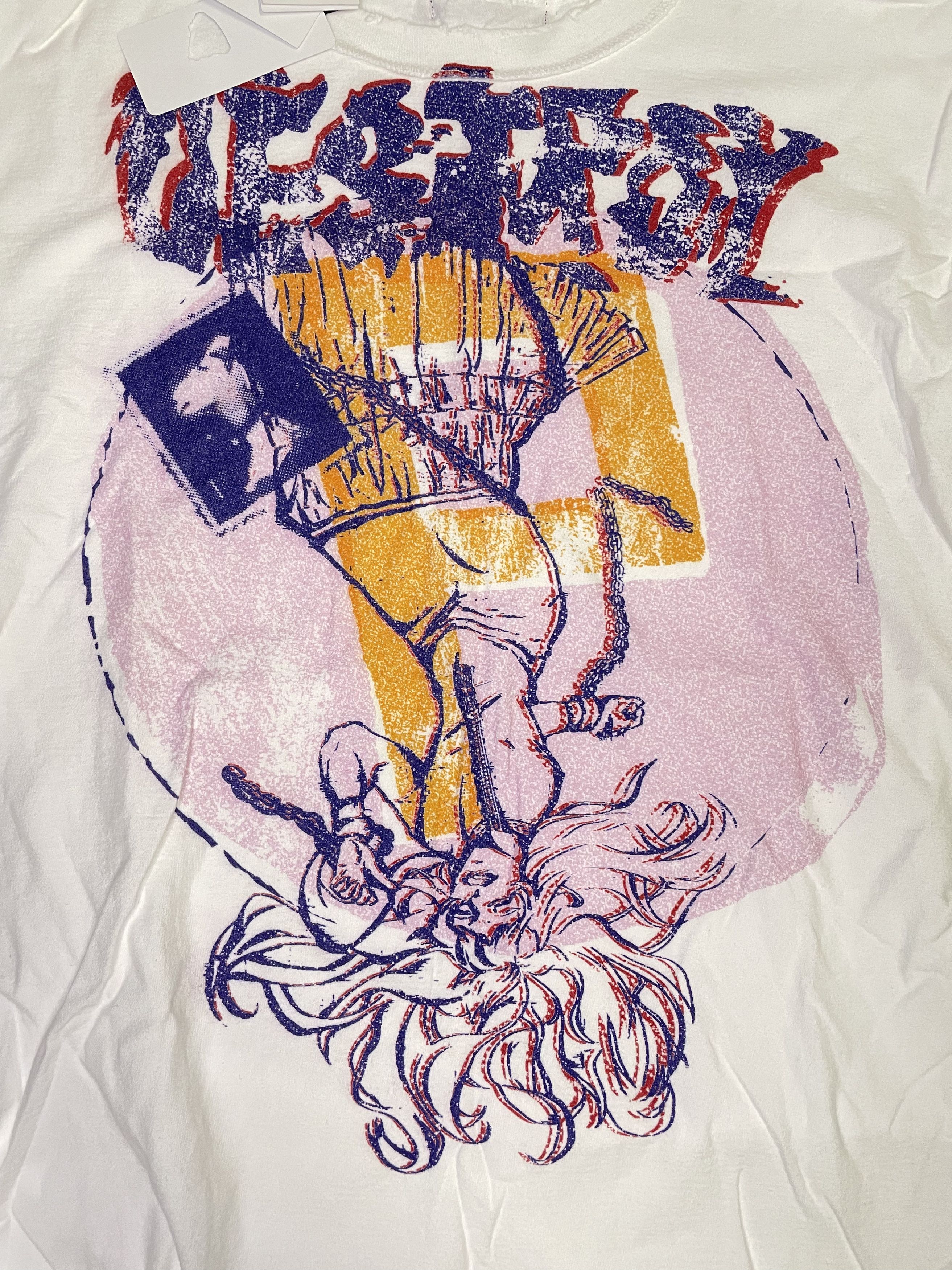 Seditionaries × Y's × Yohji Yamamoto Y's Yohji Yamamoto Seditionaries Destroy T-shirt (1178) Size US M / EU 48-50 / 2 - 9 Thumbnail