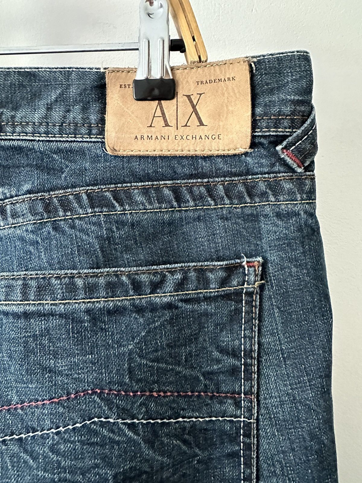 Armani Exchange AX Armani Exchange baggy denim pants Italian designers Size US 36 / EU 52 - 9 Thumbnail