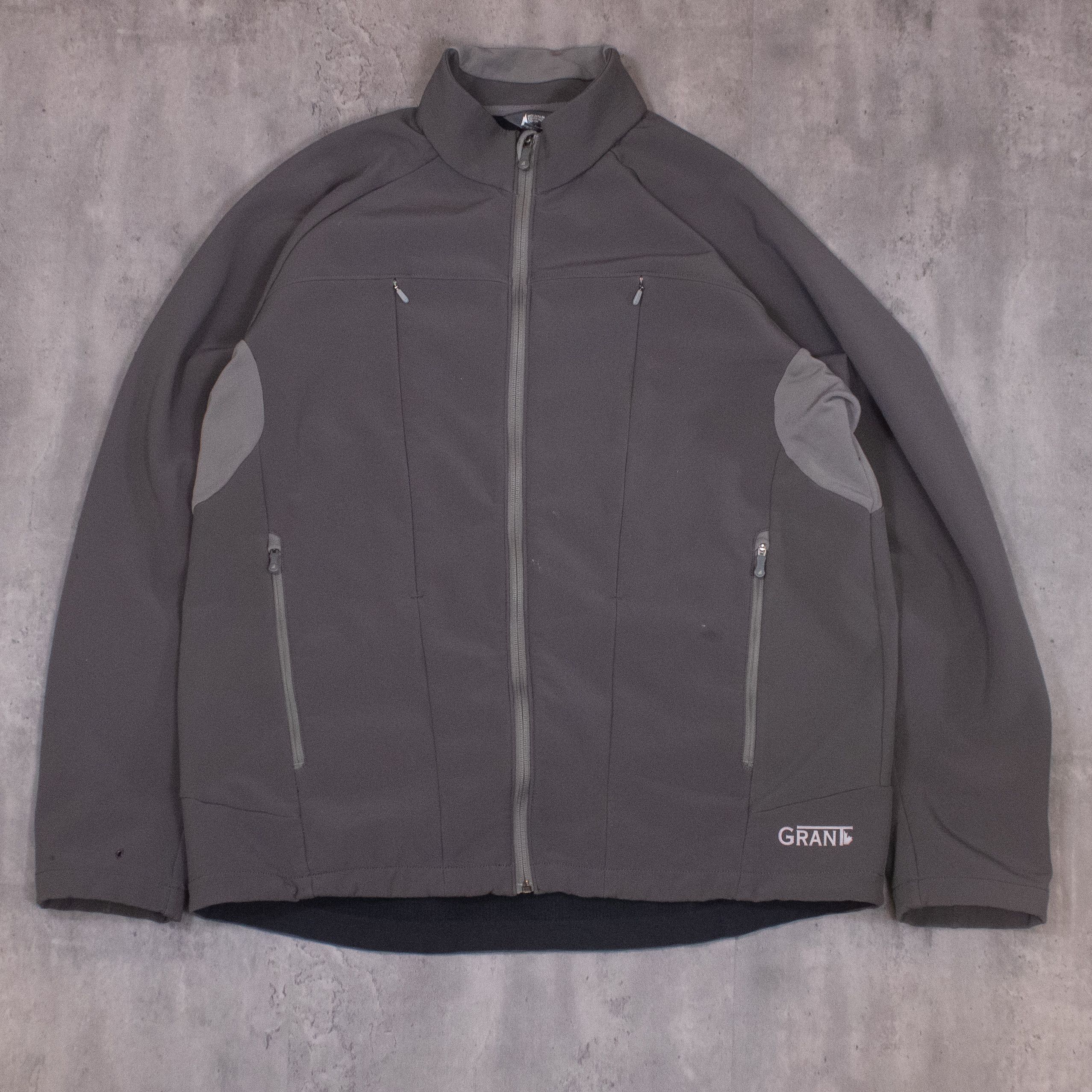 Mountain Equipment Company Y2K 2000's Mountain Equipment Co-op Grey Softshell Jacket Size US XL / EU 56 / 4 - 5 Thumbnail
