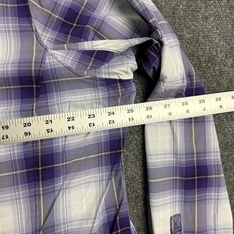 Duluth Trading Company Duluth Trading Top Womens 2XL Plaid Button Up Nylon Mesh Size XXL / US 16-18 / IT 52-54 - 4 Thumbnail
