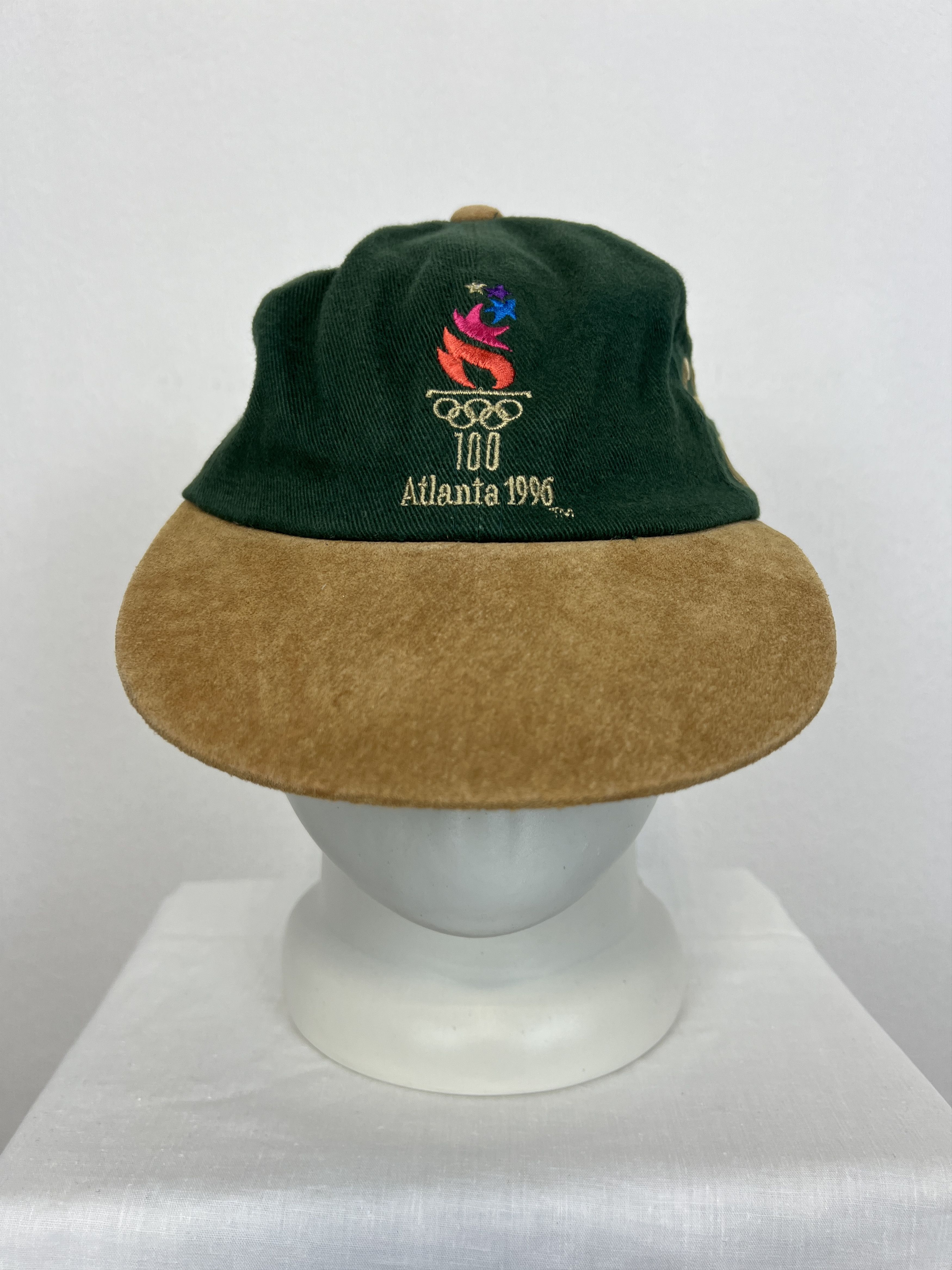Vintage Atlanta 1996 Olympics Cap Hat Rare USA Adult Rare Hype Size ONE SIZE - 1 Thumbnail