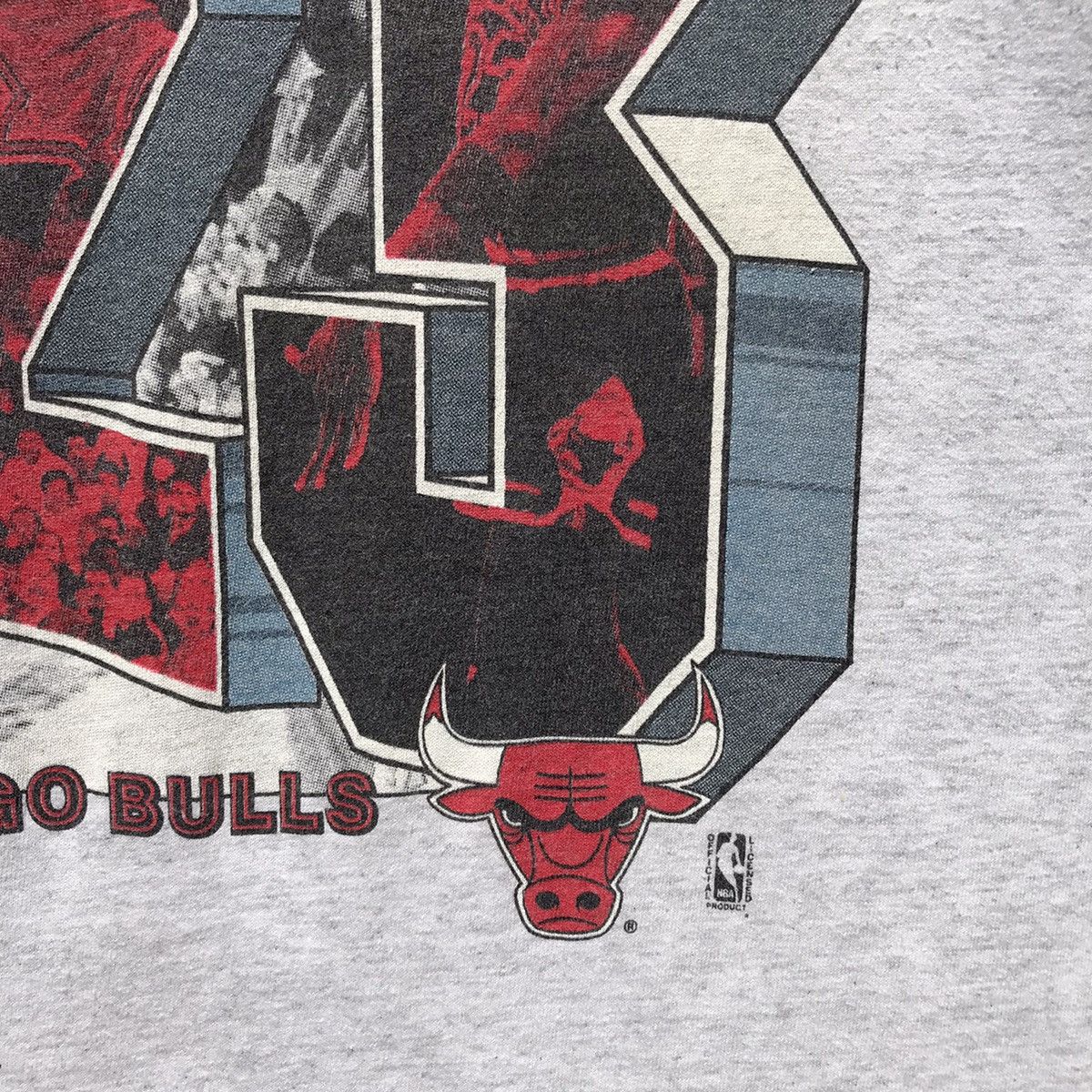 NBA × Vintage 🔥Rare🔥Vintage 1990 Michael Jordan Chicago Bulls NBA Tee Size US M / EU 48-50 / 2 - 12 Thumbnail