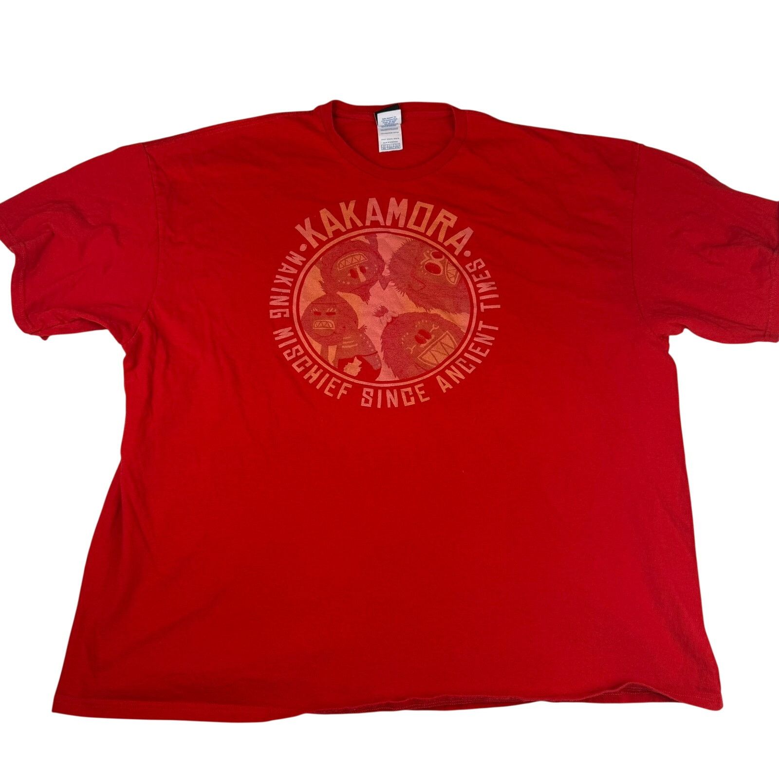 Delta Vintage Kakamora Red Graphic Tee 3XL Size US XXL / EU 58 / 5 - 1 Thumbnail
