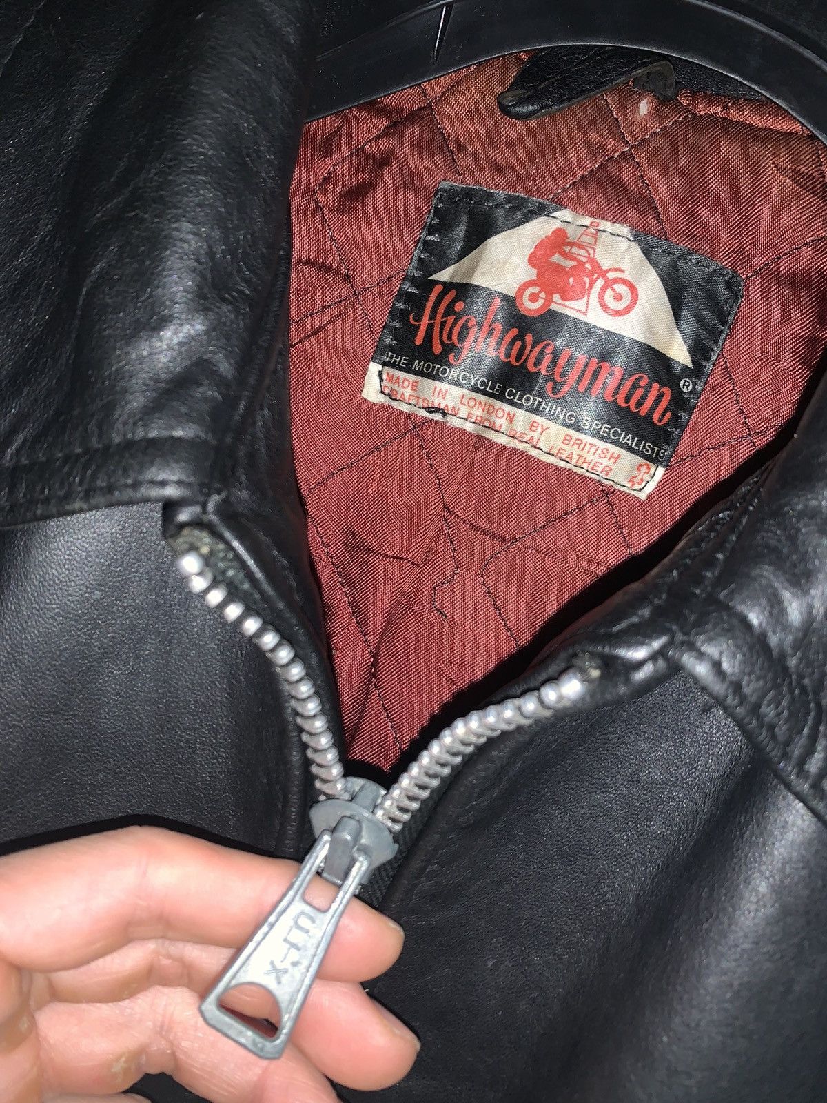 Lewis Leathers vintage highwayman Phantom jacket 42 44 Size US L / EU 52-54 / 3 - 3 Thumbnail