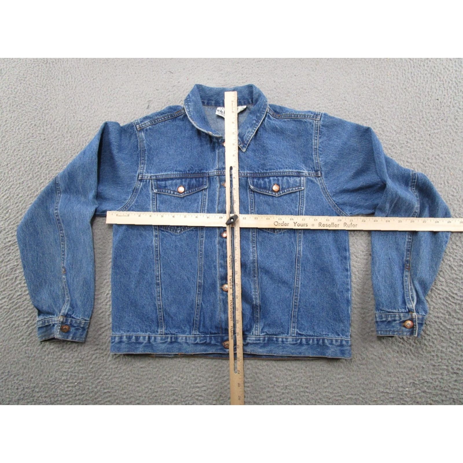 Vintage VINTAGE Laredo Western Denim Jacket Womens Size L Blue Trucker Size 36" / US 14 / IT 50 - 3 Thumbnail