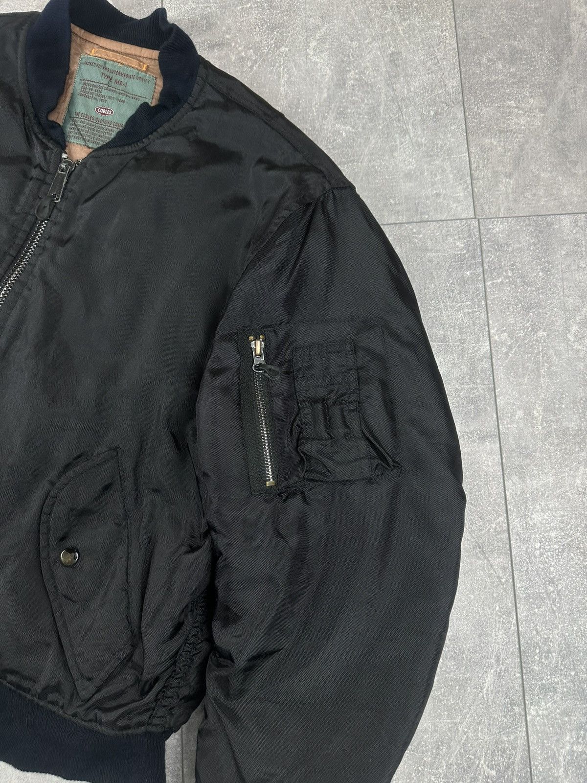 Other Cobles Type MA1 Bomber Flyers Jacket Size US XL / EU 56 / 4 - 3 Thumbnail