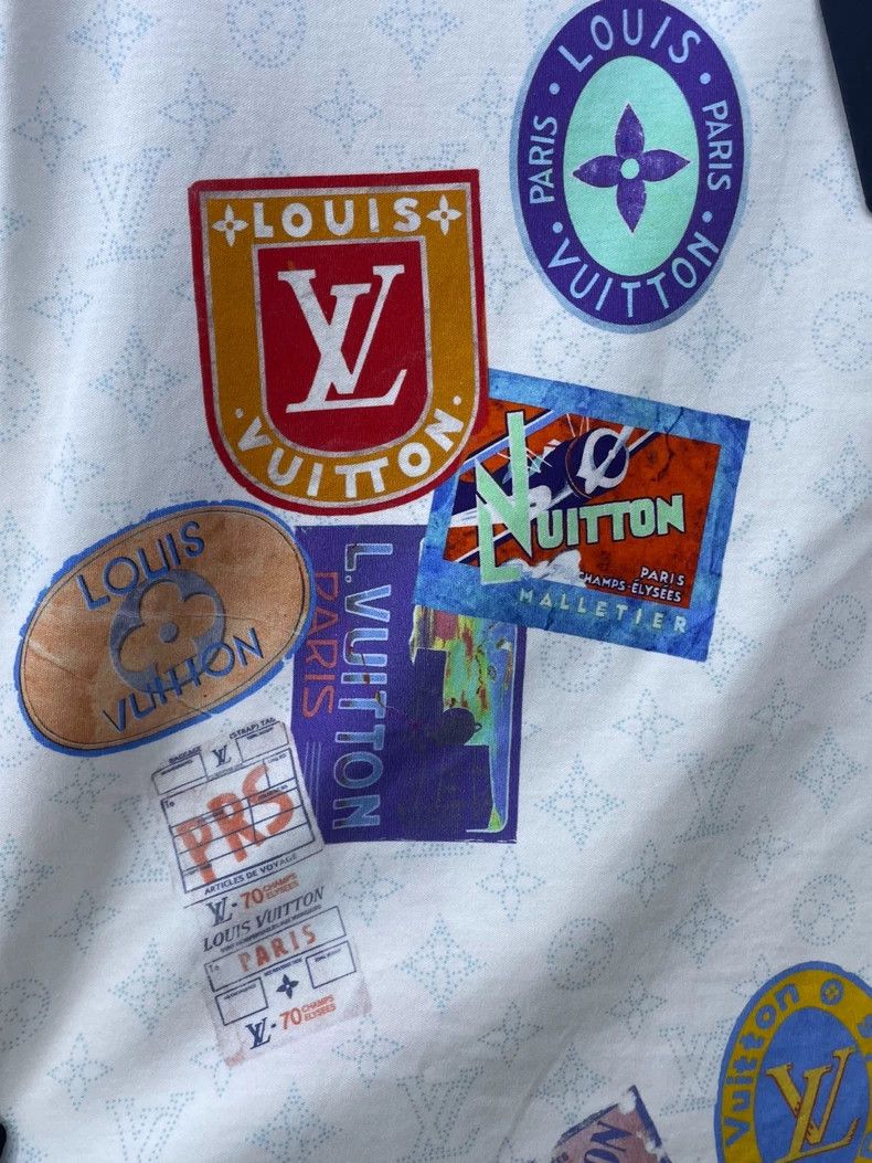 Louis Vuitton Louis Vuitton Color Seal Pattern Chain Short Sleeve Size XS / US 0-2 / IT 36-38 - 3 Thumbnail