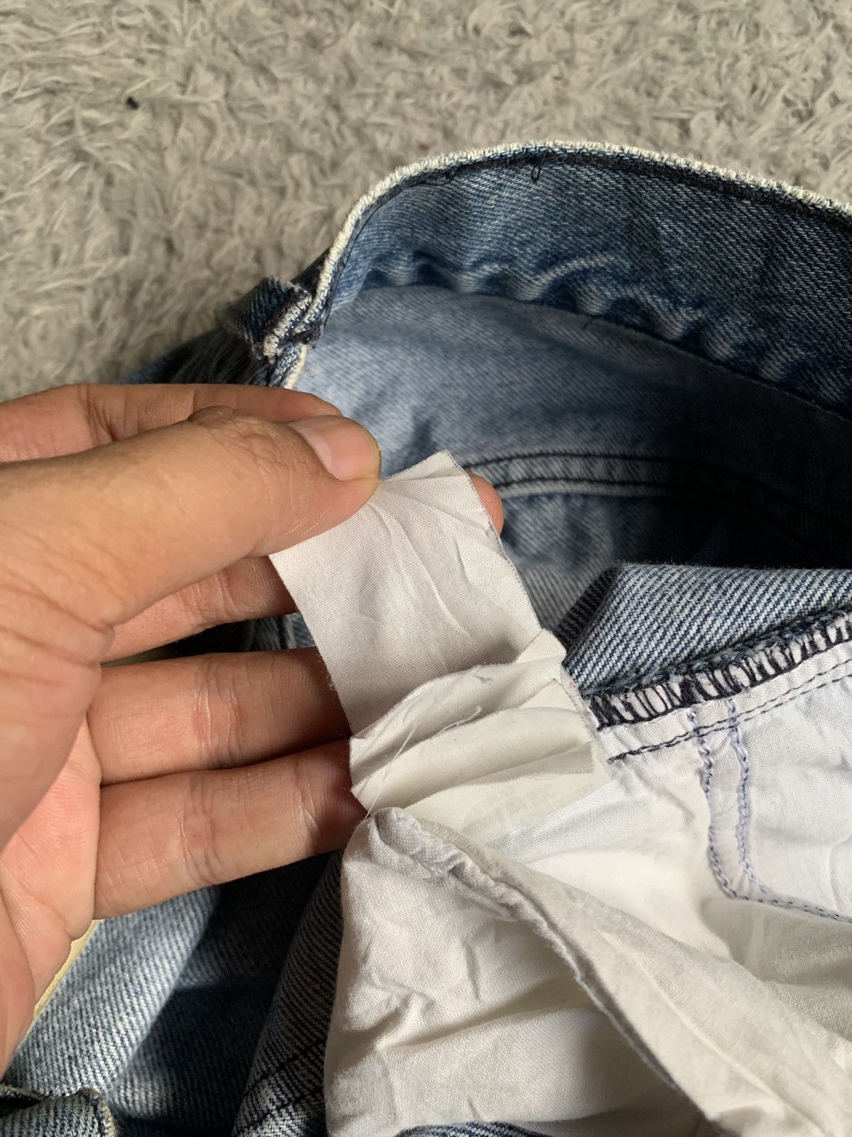 Iceberg Vintage history iceberg felix the cat denim pant jeans Size US 32 / EU 48 - 6 Thumbnail