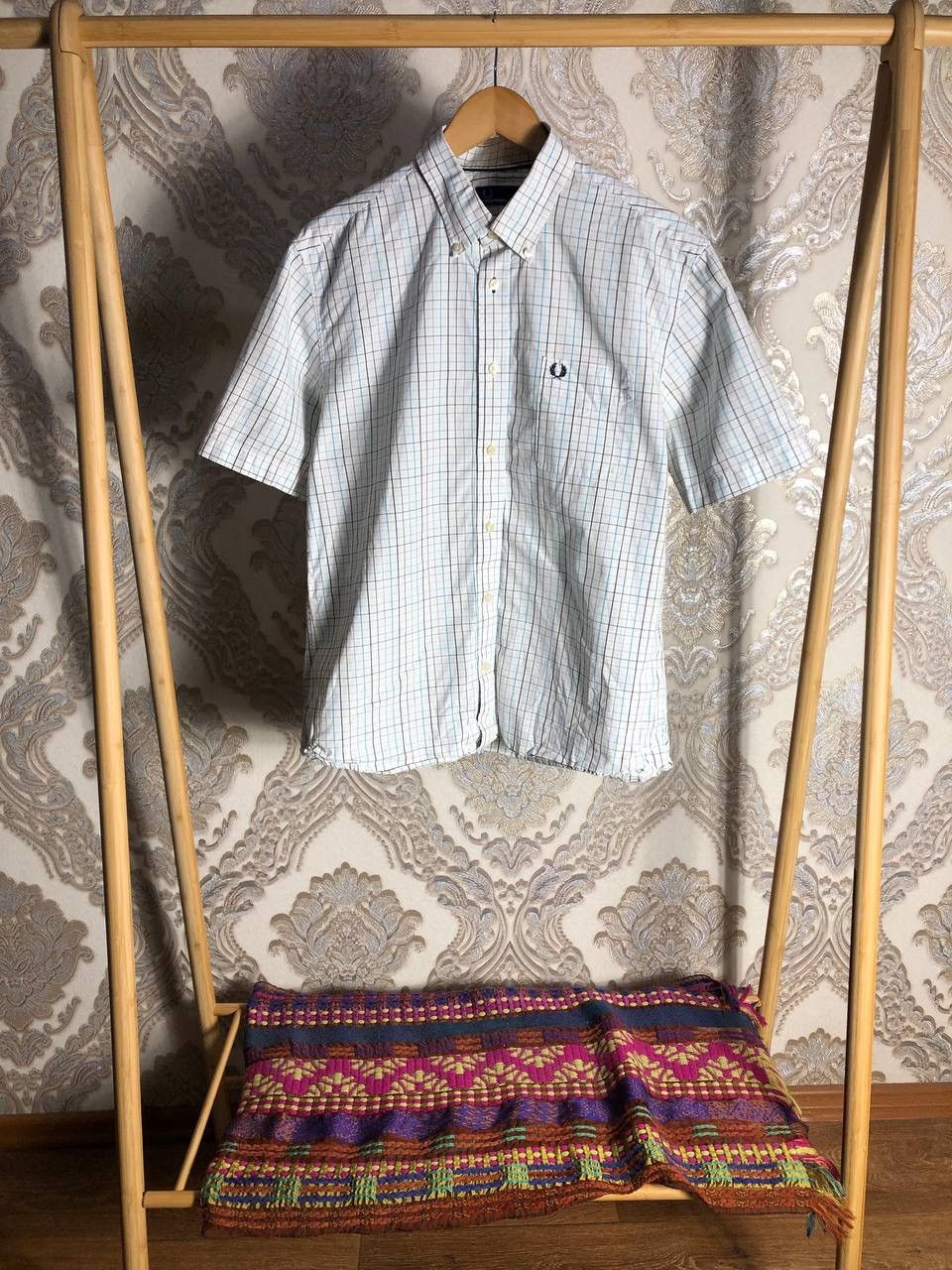 Fred Perry × Vintage VERY RARE FRED PERRY RETRO SHIRT CASUAL ENGLAND STYLE Y2K Size US XL / EU 56 / 4 - 1 Thumbnail