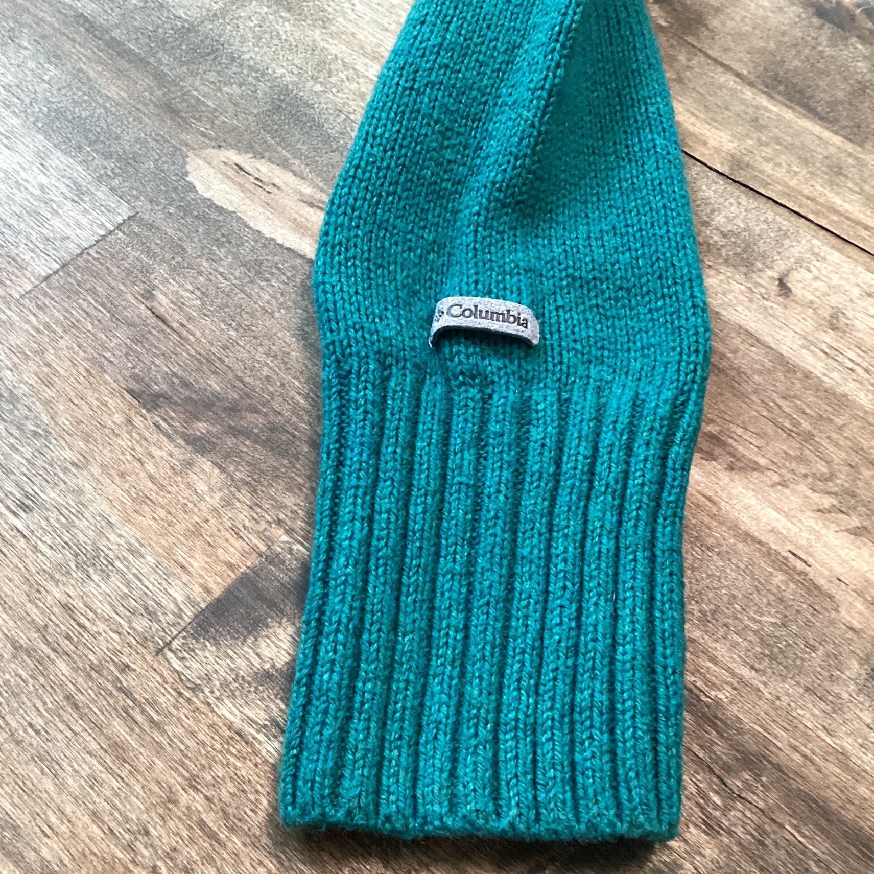 Altea VINTAGE Columbia Sweater Women XS Teal Green Cotton Wool Cowl Neck Pullover Casual Knit Size XS / US 0-2 / IT 36-38 - 7 Thumbnail